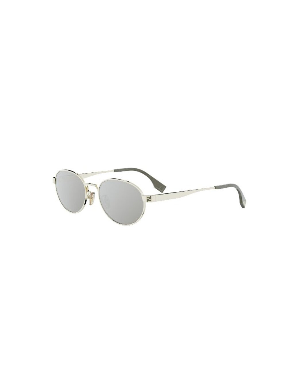 New FENDI Men's Sunglasses Metal Frame SKY FE40180U 32G 55